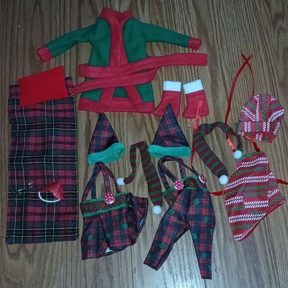 Christmas Elf clothing and accessories  NIB - Picture 1 of 5